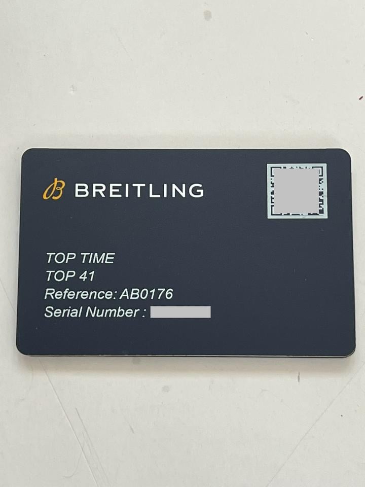 Breitling Top Time B01 Gino Bartali AB01767A1C1X1 – Blue Dial