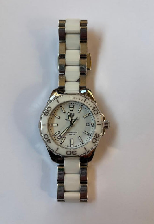 TAG Heuer Aquaracer Lady WAY131B – White Ceramic