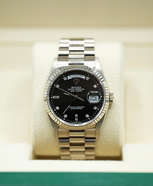 Rolex Day-Date 36 18239 – Black Diamond Dial