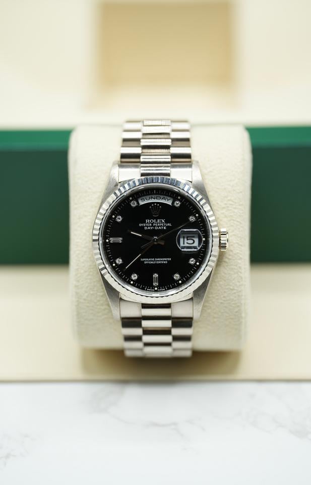 Rolex Day-Date 36 18239 – Black Diamond Dial