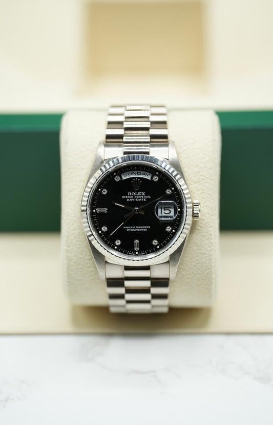 Rolex Day-Date 36 18239 – Black Diamond Dial