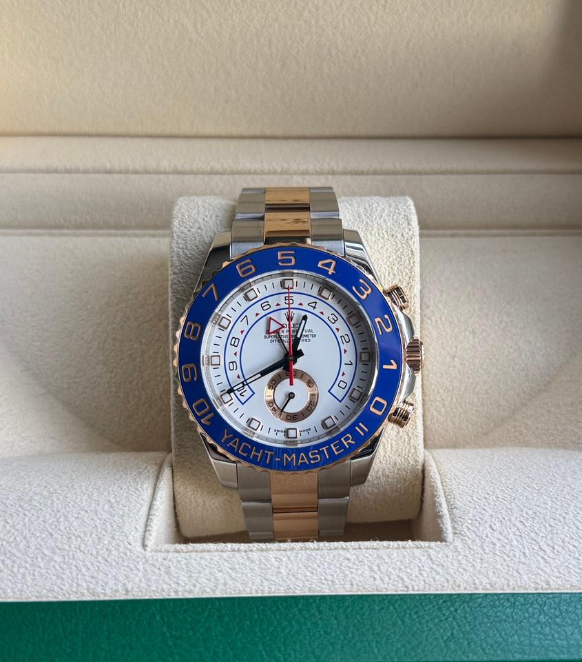 Rolex Yacht-Master II 116681 – White Dial
