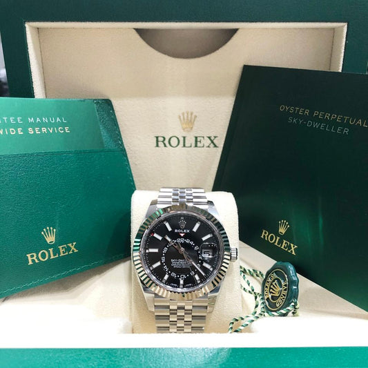 Rolex Sky-Dweller 326934 – Black Index Dial