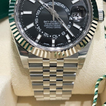 Rolex Sky-Dweller 326934 – Black Index Dial