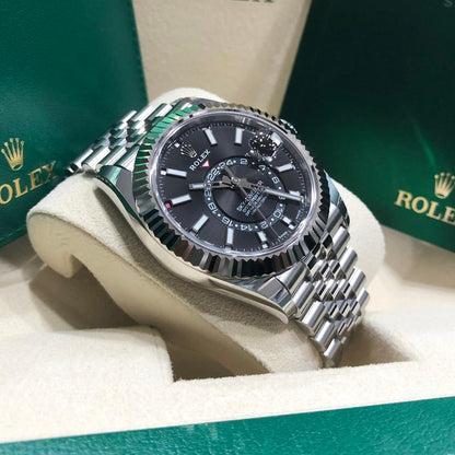 Rolex Sky-Dweller 326934 – Black Index Dial