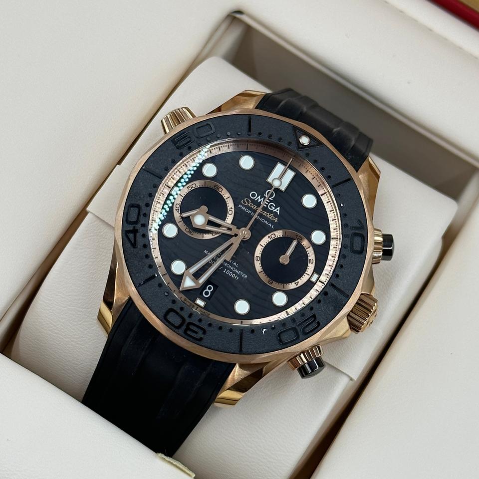 Omega Seamaster Diver 300M Master Chronometer Chronograph 210.62.44.51.01.001 – Black Dial