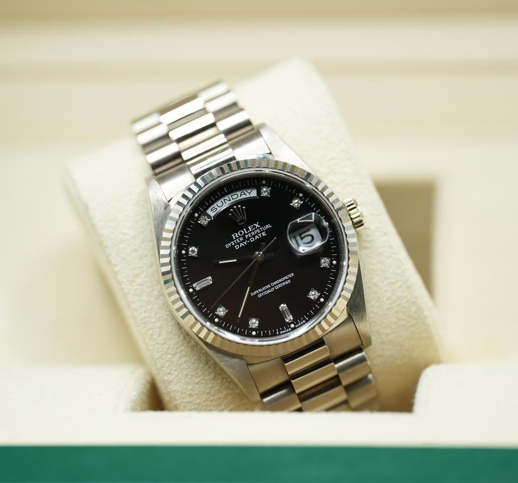Rolex Day-Date 36 18239 – Black Diamond Dial