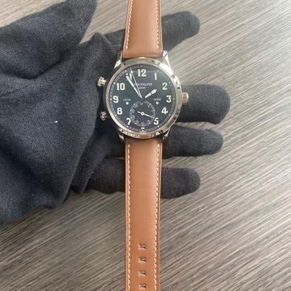 Patek Philippe Calatrava Pilot Travel Time 5524G-001 – Blue Dial