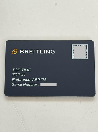 Breitling Top Time B01 Gino Bartali AB01767A1C1X1 – Blue Dial