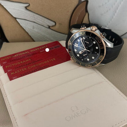 Omega Seamaster Diver 300 M Chronograph 210.22.44.51.01.001 – Black Dial