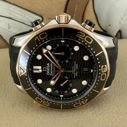 Omega Seamaster Diver 300 M Chronograph 210.22.44.51.01.001 – Black Dial