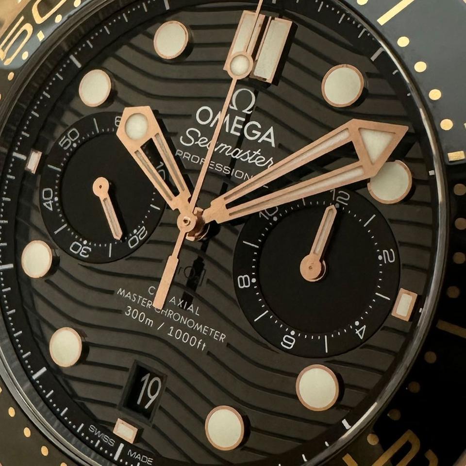 Omega Seamaster Diver 300 M Chronograph 210.22.44.51.01.001 – Black Dial