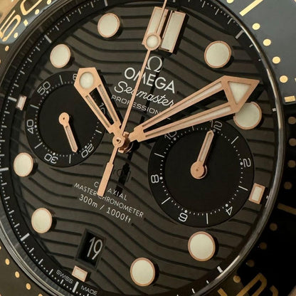 Omega Seamaster Diver 300 M Chronograph 210.22.44.51.01.001 – Black Dial