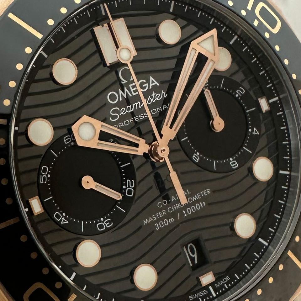 Omega Seamaster Diver 300 M Chronograph 210.22.44.51.01.001 – Black Dial