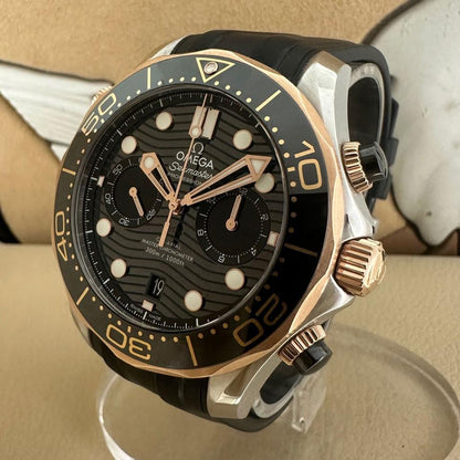 Omega Seamaster Diver 300 M Chronograph 210.22.44.51.01.001 – Black Dial