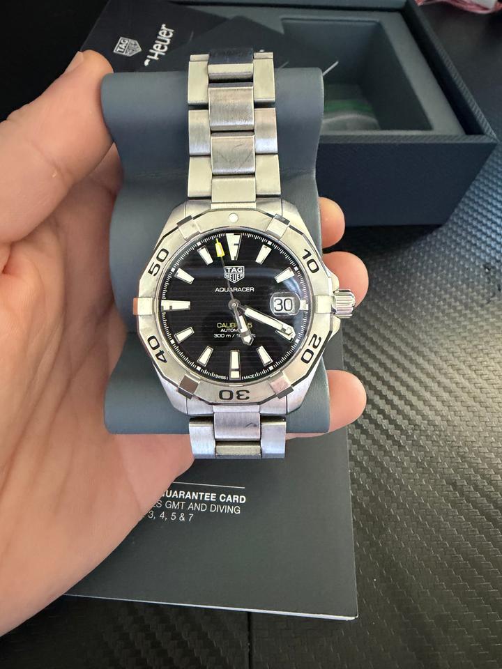 TAG Heuer Aquaracer 300M WBD2110.BA0928 – Black Dial