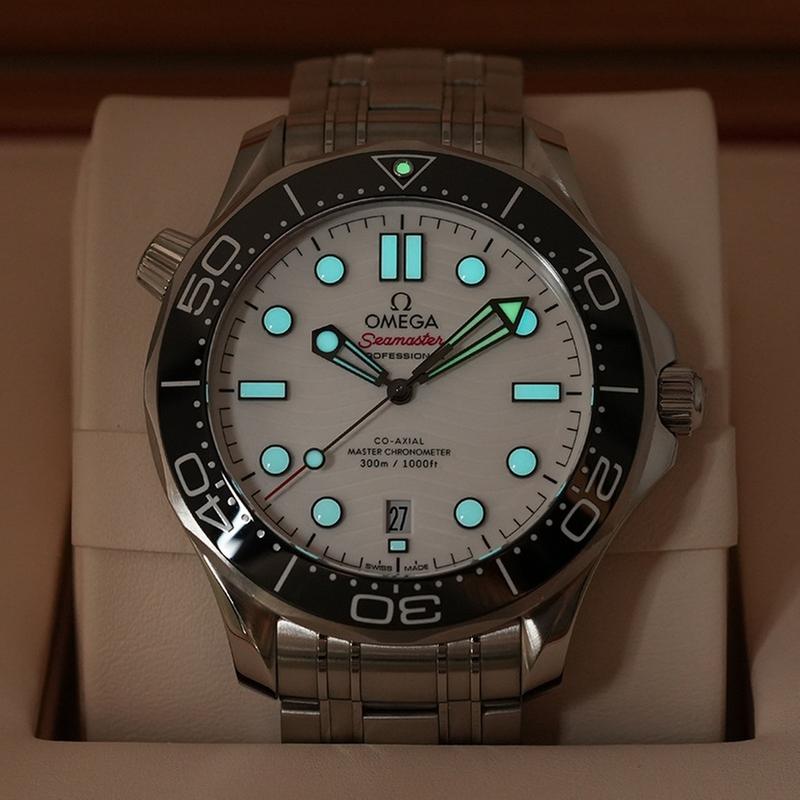 Omega Seamaster Diver 300M 210.30.42.20.04.001 – White Dial