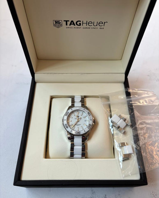 TAG Heuer Aquaracer Lady WAY131B – White Ceramic