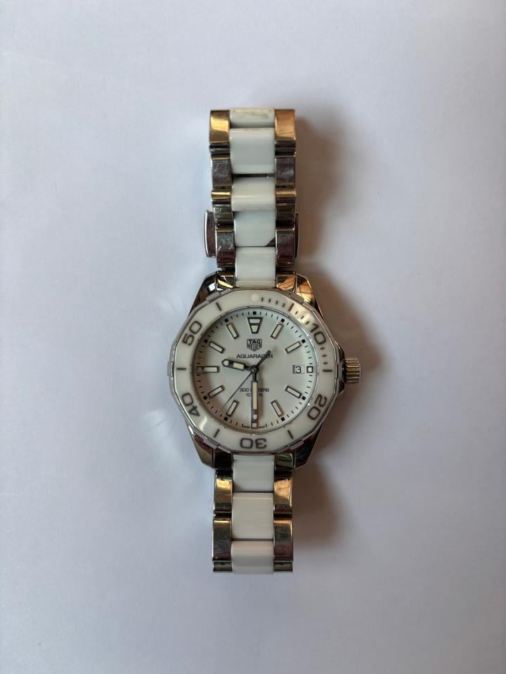 TAG Heuer Aquaracer Lady WAY131B – White Ceramic