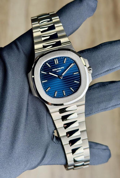 Patek Philippe Nautilus 5810/1G-001 – Blue Sunburst Dial