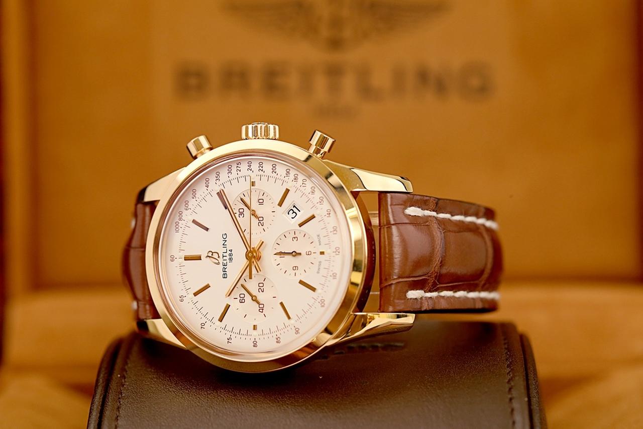 Breitling Transocean Chronograph RB015212/G738 – 18K Rose Gold
