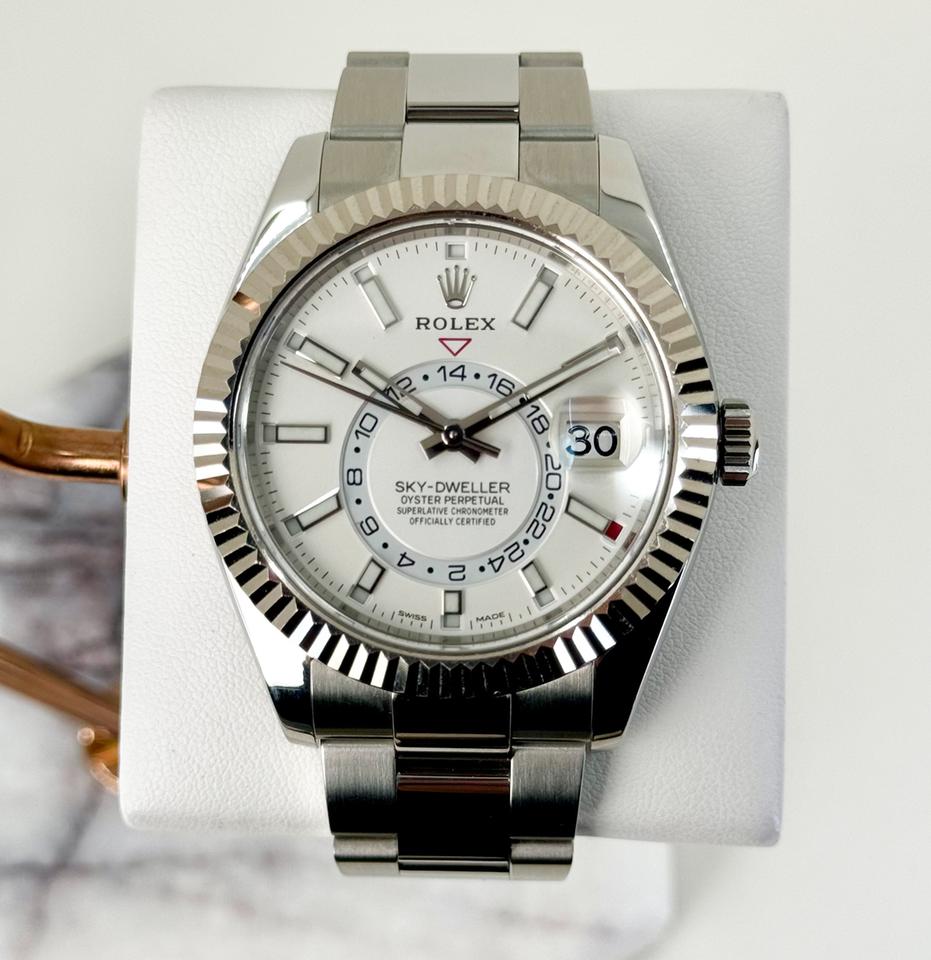 Rolex Sky-Dweller 326934 – White Index Dial