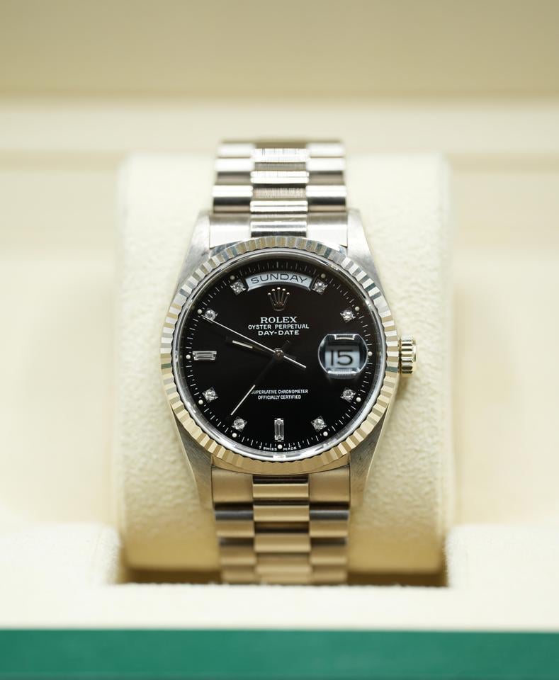 Rolex Day-Date 36 18239 – Black Diamond Dial