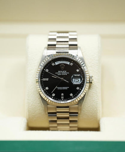 Rolex Day-Date 36 18239 – Black Diamond Dial