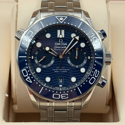 Omega Seamaster Diver 300M Master Co-Axial 44 Chronograph 210.30.44.51.03.001 – Blue Dial
