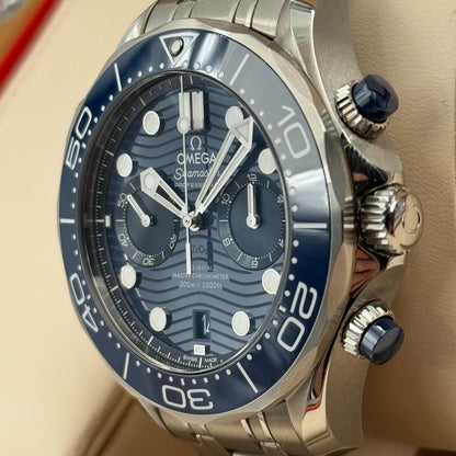 Omega Seamaster Diver 300M Master Co-Axial 44 Chronograph 210.30.44.51.03.001 – Blue Dial