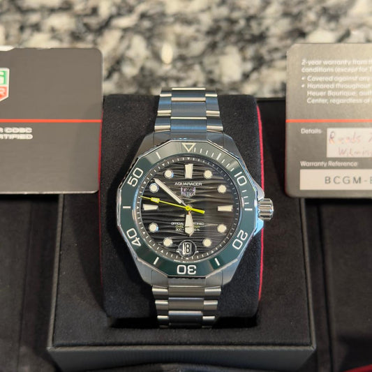 TAG Heuer Aquaracer Professional 300 Date WBP5116.BA0013 – Green Dial
