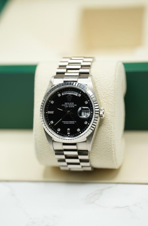 Rolex Day-Date 36 18239 – Black Diamond Dial
