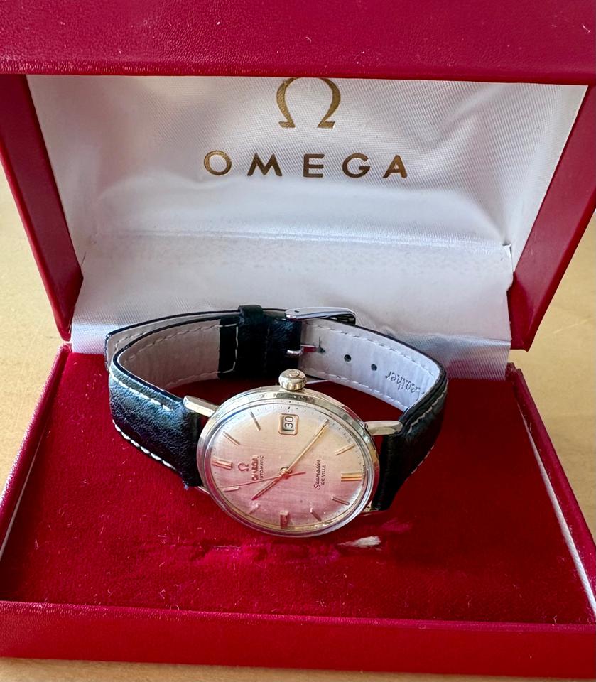 Omega Seamaster De Ville 166.020 – Silver Linen Dial