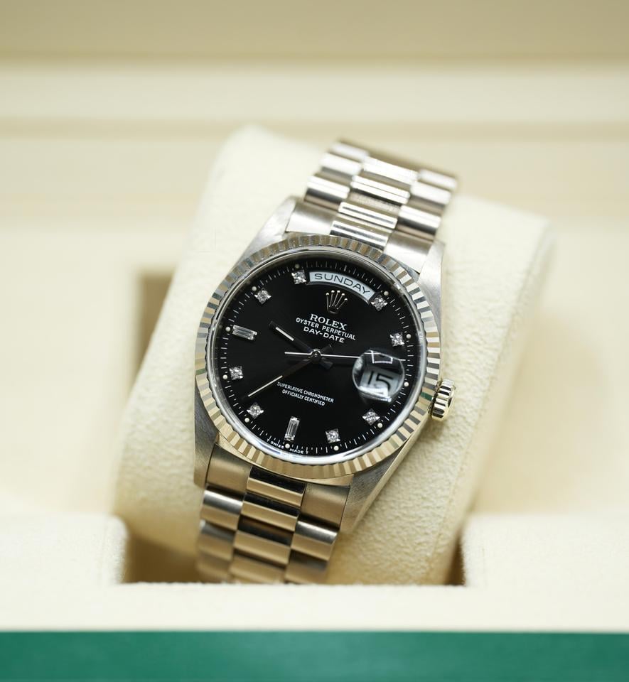 Rolex Day-Date 36 18239 – Black Diamond Dial