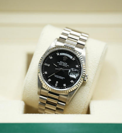 Rolex Day-Date 36 18239 – Black Diamond Dial