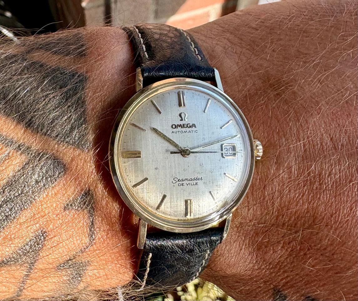 Omega Seamaster De Ville 166.020 – Silver Linen Dial