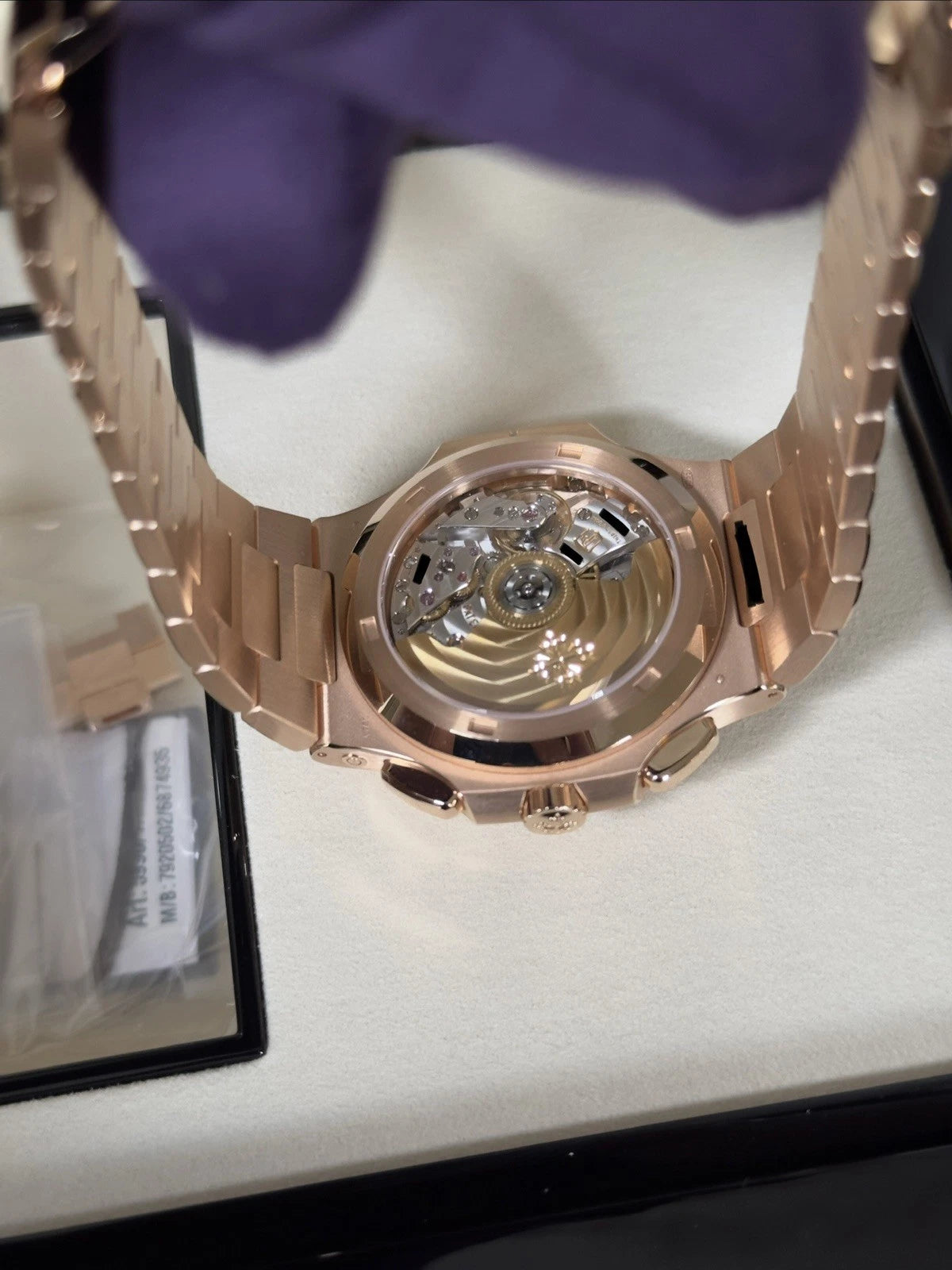 Patek Philippe Nautilus Travel Time Chronograph 5990/1R-001 – Blue Dial