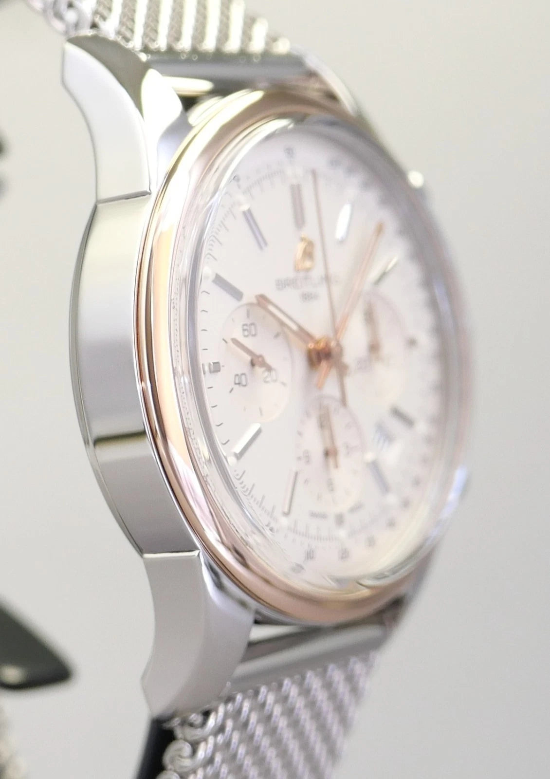 Breitling Transocean Chronograph UB015212/G777 – Silver Dial