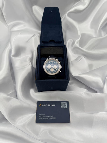 Breitling Navitimer B01 Chronograph 46 AB0127211C1X1 – Blue Dial