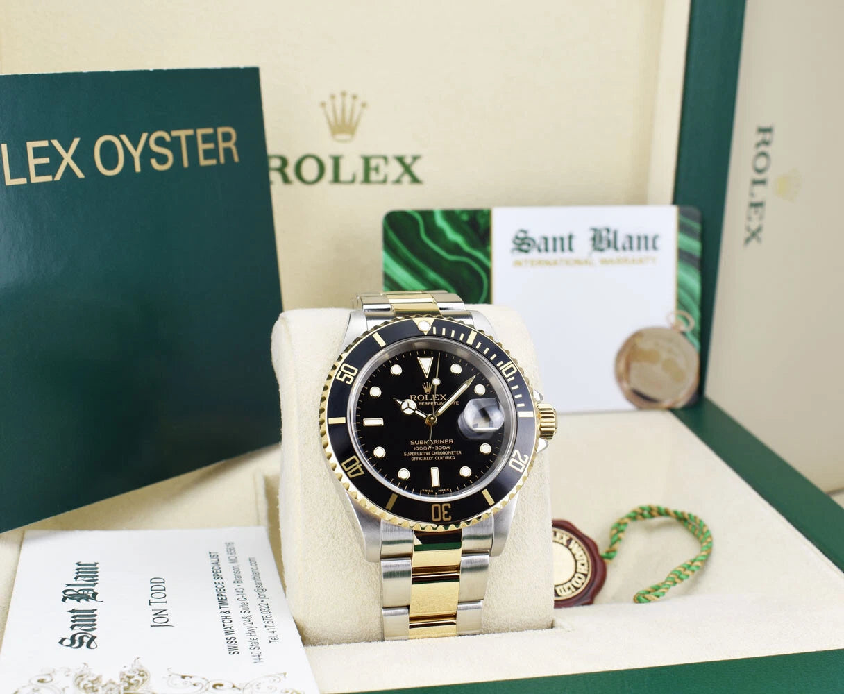 Rolex Submariner Date 16613 – Black Dial