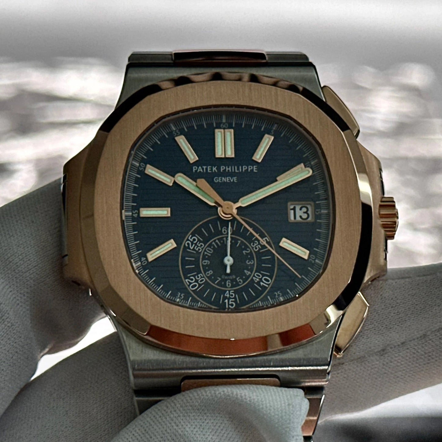 Patek Philippe Nautilus Flyback Chronograph 5980/1AR – Blue Dial