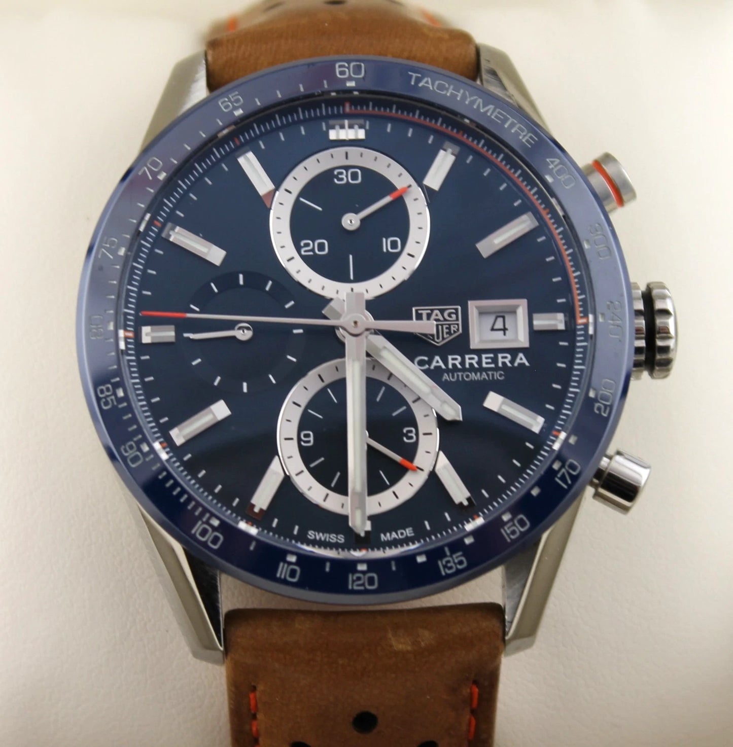 TAG Heuer Carrera Chronograph CBM2112.FC6455 – Blue Dial