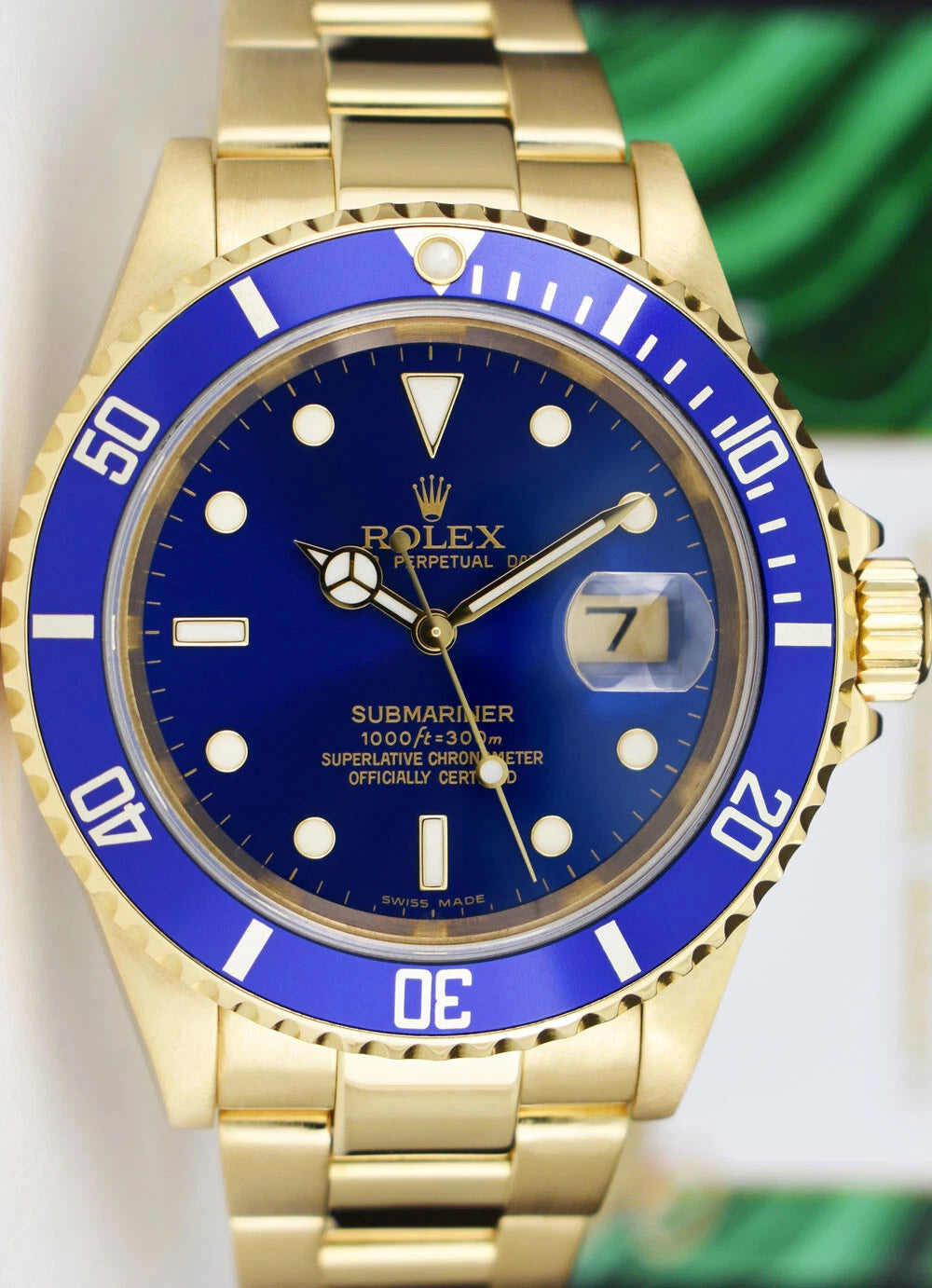 Rolex Submariner Date 16618 – Blue Dial