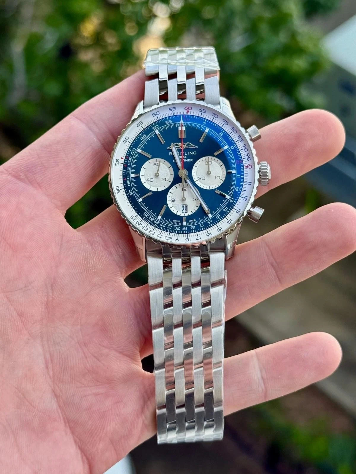 Breitling Navitimer B01 Chronograph AB0137 – Blue Dial