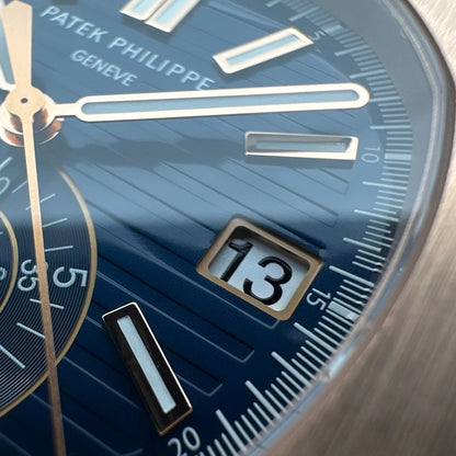 Patek Philippe Nautilus Flyback Chronograph 5980/1AR – Blue Dial