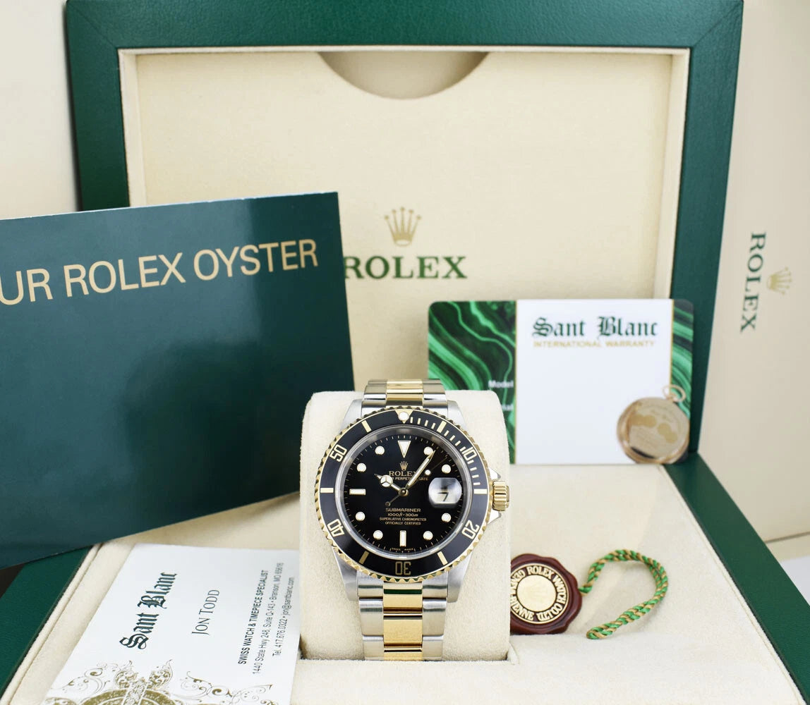 Rolex Submariner Date 16613 – Black Dial