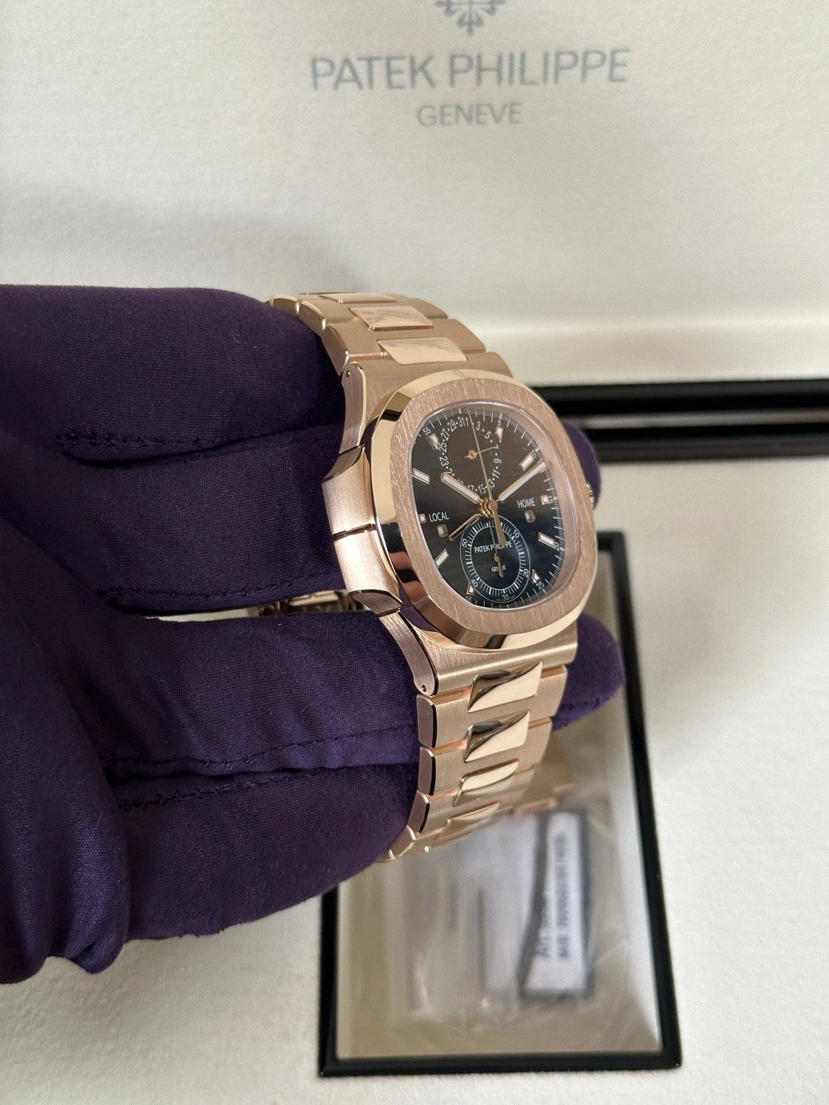 Patek Philippe Nautilus Travel Time Chronograph 5990/1R-001 – Blue Dial