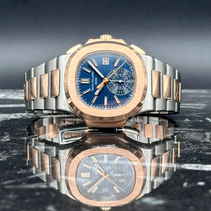 Patek Philippe Nautilus Flyback Chronograph 5980/1AR – Blue Dial