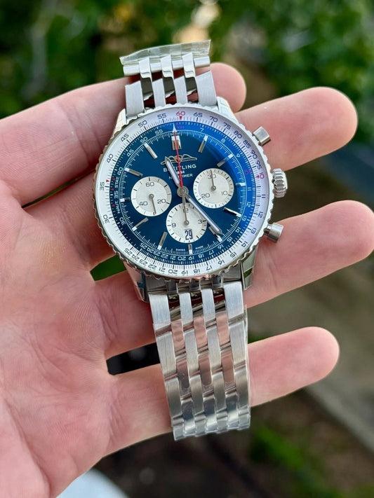Breitling Navitimer B01 Chronograph AB0137 – Blue Dial