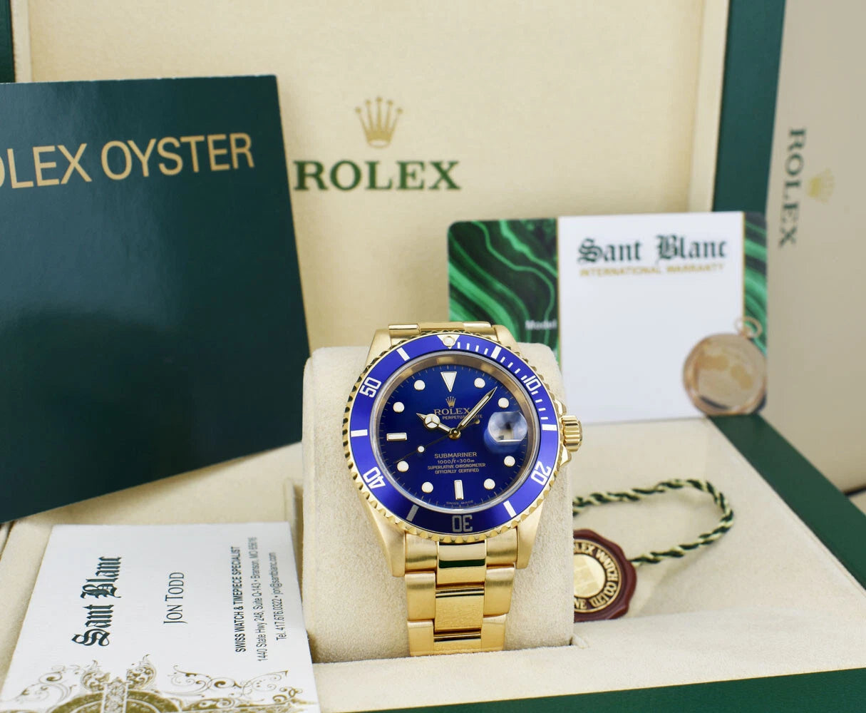 Rolex Submariner Date 16618 – Blue Dial
